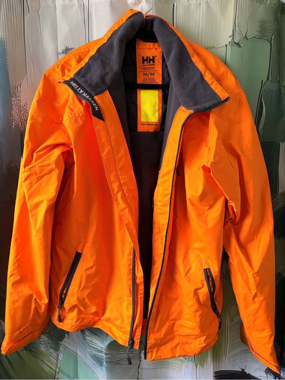 Helly Hansen Orange Men's rain Work Jacket